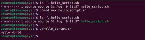 chmod to executable|How to make a file (e.g. a .sh script) executable, so it .